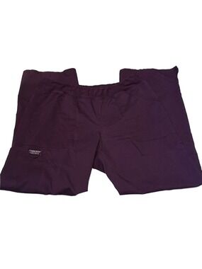Cherokee Eggplant Scrub Pants Medium